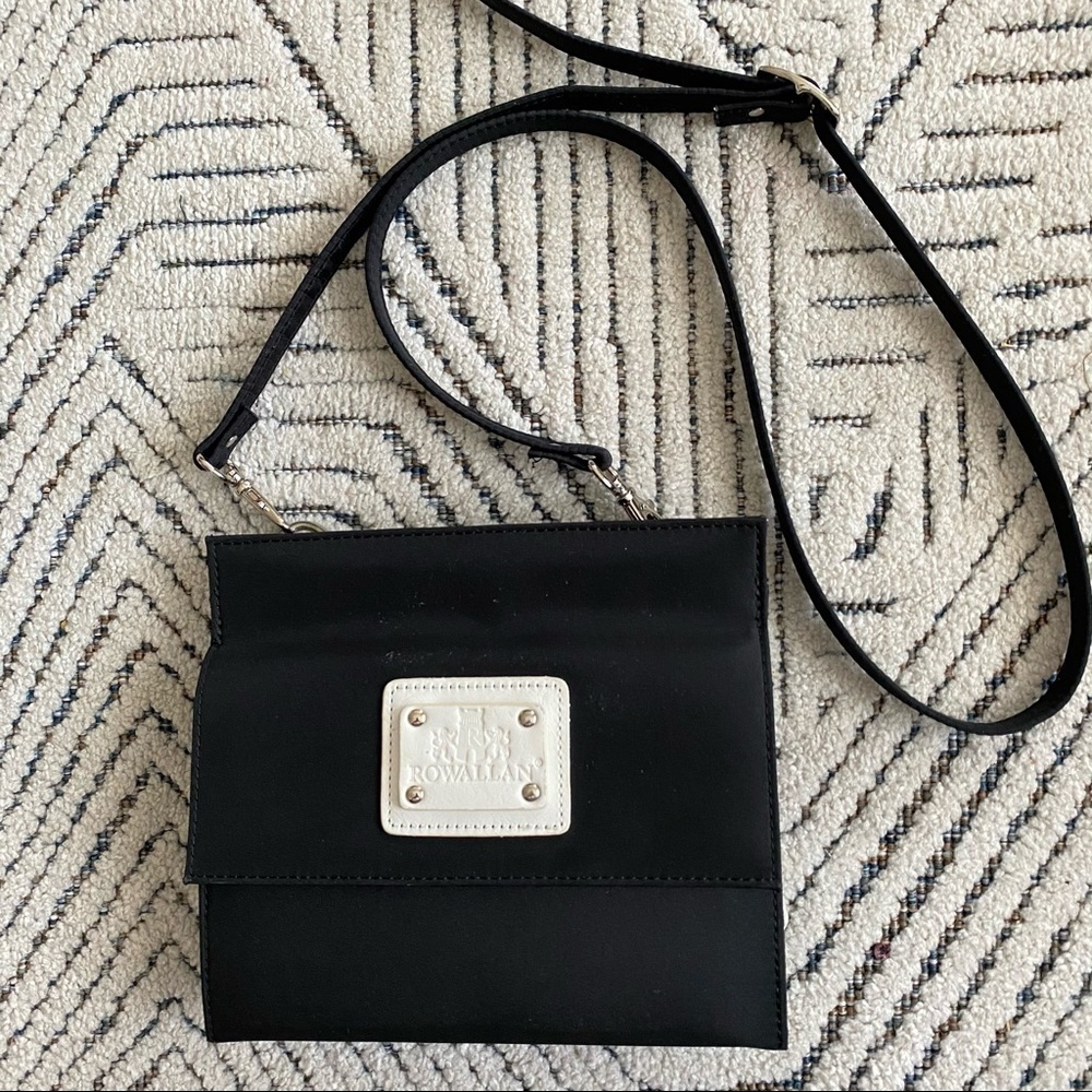 Rowallan Tess Travel Crossover Purse Black - Picture 1 of 10